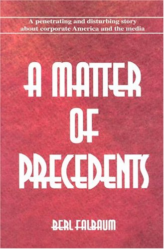 Book cover for A Matter of Precedents