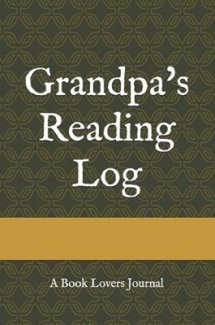 Cover of Grandpa's Reading Log