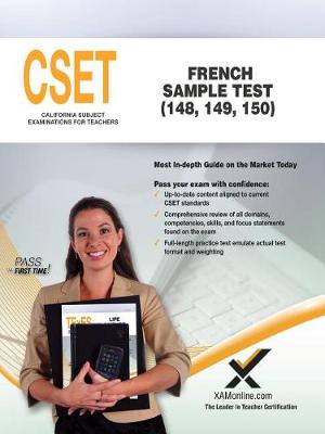 Book cover for Cset French Sample Test (148, 149, 150)