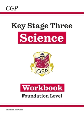 Book cover for KS3 Science Workbook – Foundation (includes answers)
