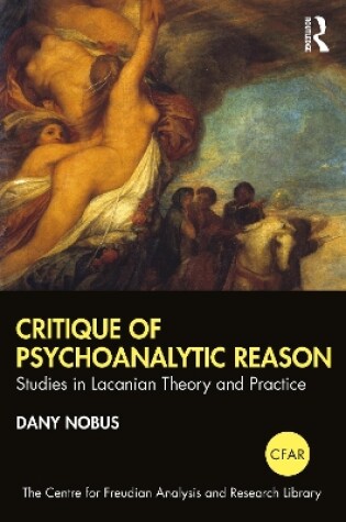 Cover of Critique of Psychoanalytic Reason