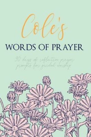 Cover of Cole's Words of Prayer