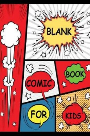 Cover of Blank Comic book for kids
