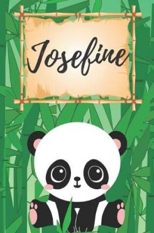 Cover of personalisiertes Notizbuch Panda / Malbuch / Kritzelbuch / Tagebuch / Journal / Notizheft / DIN A5 / Geschenke Josefine