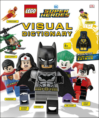 Book cover for LEGO DC Comics Super Heroes Visual Dictionary