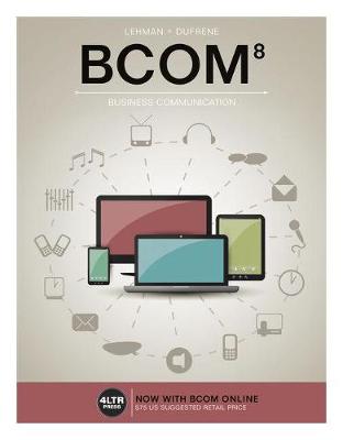 Book cover for BCOM (with BCOM Online, 1 term (6 months) Printed Access Card)