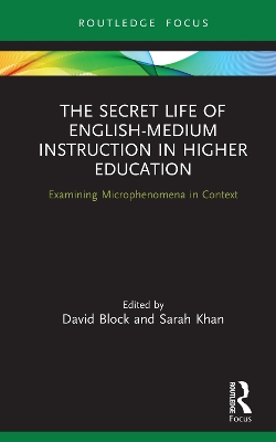 Cover of The Secret Life of English-Medium Instruction in Higher Education