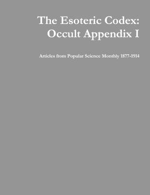 Book cover for The Esoteric Codex: Occult Appendix I