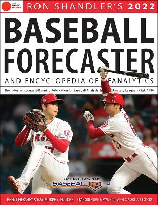 Book cover for Ron Shandler's 2022 Baseball Forecaster