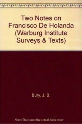 Cover of Two Notes on Francisco De Holanda