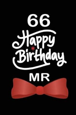 Cover of 66 Happy birthday mr