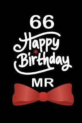 Book cover for 66 Happy birthday mr