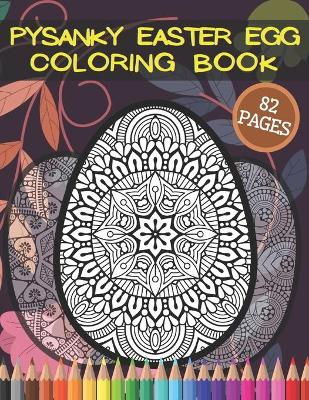 Book cover for Pysanky Easter Egg Coloring Book