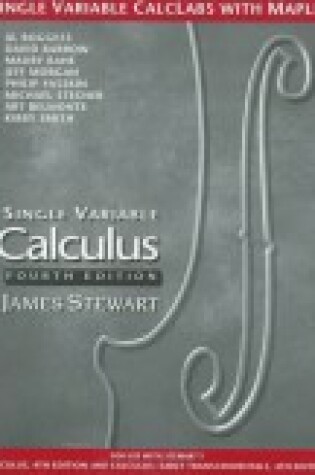 Cover of Single Variable Calclabs with Maple