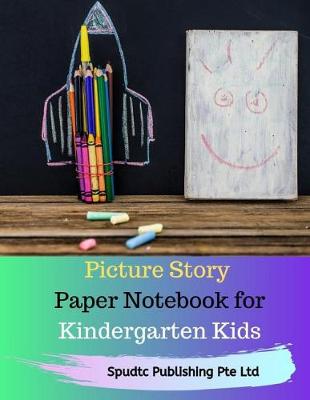 Book cover for Picture Story Paper Notebook for Kindergarten Kids