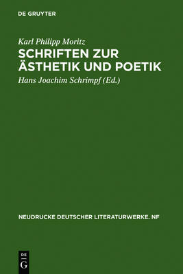 Book cover for Schriften Zur AEsthetik Und Poetik