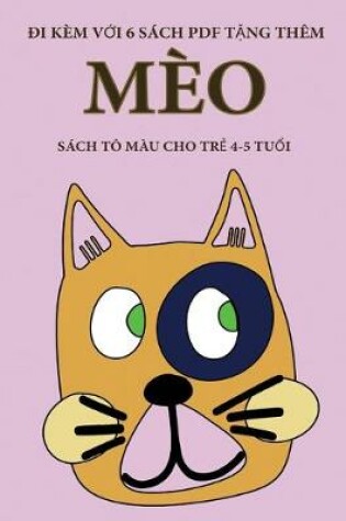 Cover of Sach to mau cho trẻ 4-5 tuổi (Meo)