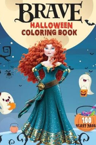 Cover of Brave Halloween Coloring Book