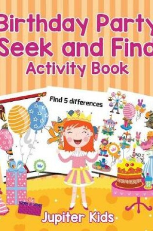 Cover of Birthday Party Seek and Find Activity Book