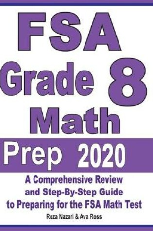 Cover of FSA Grade 8 Math Prep 2020