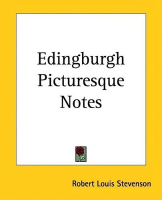 Cover of Edingburgh Picturesque Notes