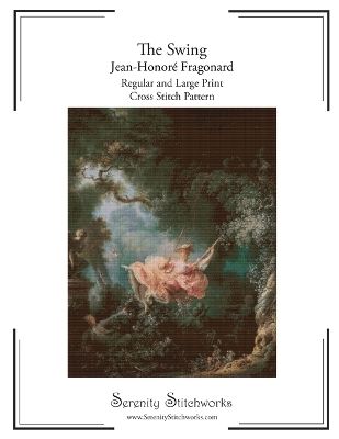 Book cover for The Swing Cross Stitch Pattern - Jean-Honoré Fragonard