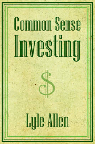 Cover of Common Sense Investing