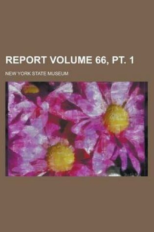 Cover of Report Volume 66, PT. 1