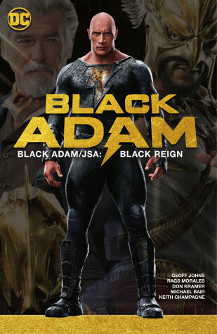 Book cover for Black Adam/JSA: Black Reign