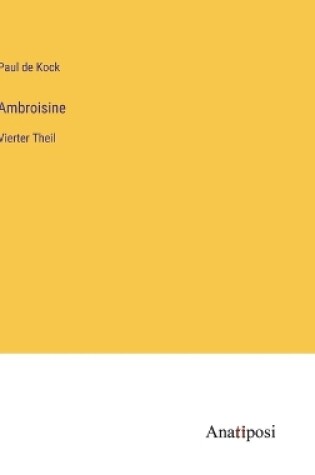 Cover of Ambroisine