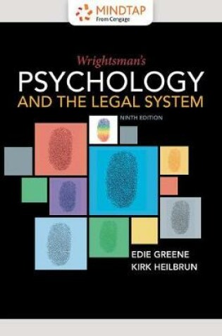 Cover of Mindtap Psychology, 1 Term (6 Months) Printed Access Card for Greene/Heilbrun's Wrightsman's Psychology and the Legal System, 9th