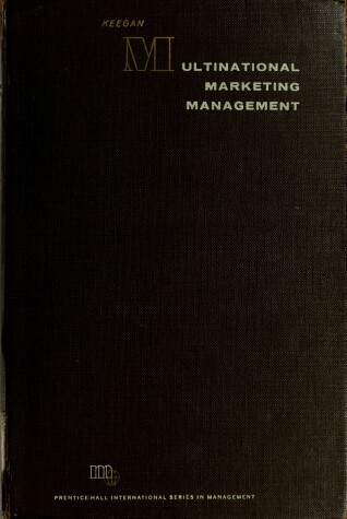 Book cover for Multinational Marketing Management