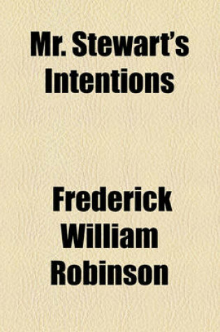 Cover of Mr. Stewart's Intentions