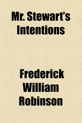 Book cover for Mr. Stewart's Intentions