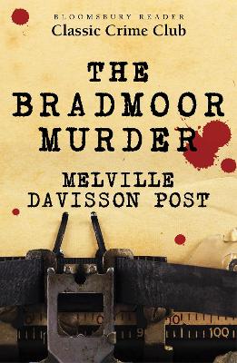 Book cover for The Bradmoor Murder