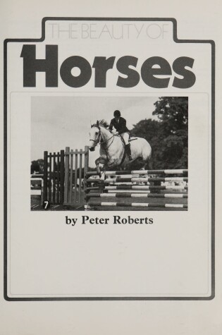 Cover of Beauty of Horses