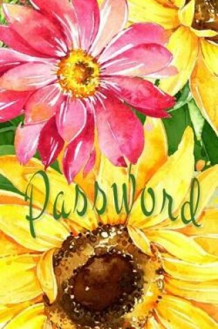 Cover of Sunflower Password Book