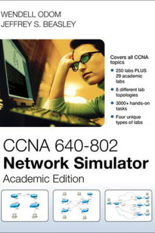 Cover of CCNA 640-802 Network Simulator, Academic Edition