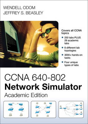 Book cover for CCNA 640-802 Network Simulator, Academic Edition