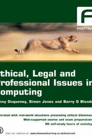 Cover of Ethical, Legal and Professional Issues in Computing