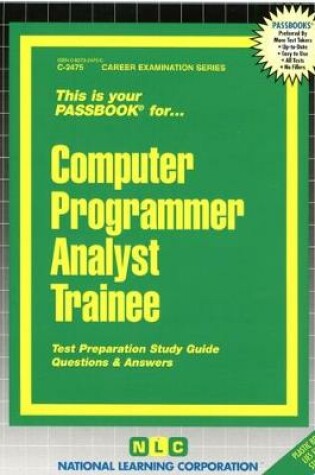 Cover of Computer Programmer Analyst Trainee