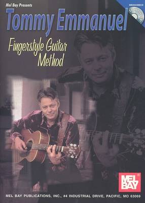 Book cover for Tommy Emmanuel Fingerstyle Guitar Method