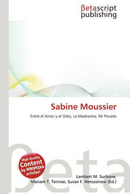 Cover of Sabine Moussier