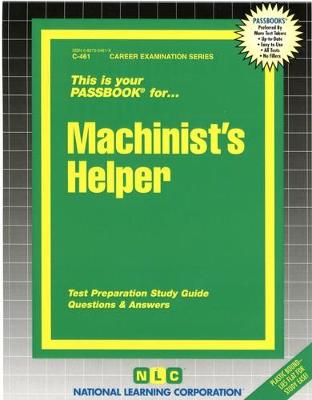 Book cover for Machinist's Helper