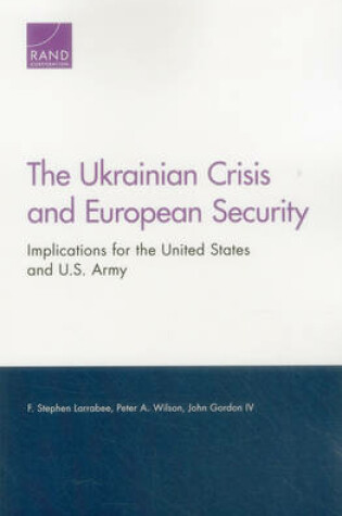 Cover of The Ukrainian Crisis and European Security