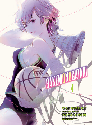 Book cover for Bakemonogatari (Manga), volume 4