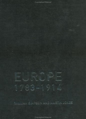 Book cover for Europe 1783-1914