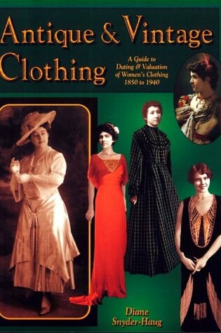 Cover of Antique and Vintage Clothing