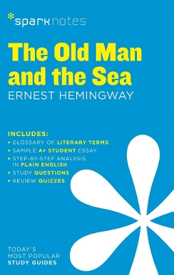 Book cover for The Old Man and the Sea SparkNotes Literature Guide