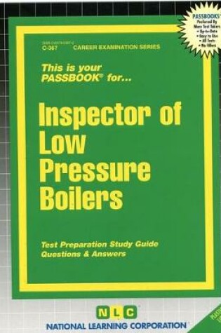 Cover of Inspector of Low Pressure Boilers